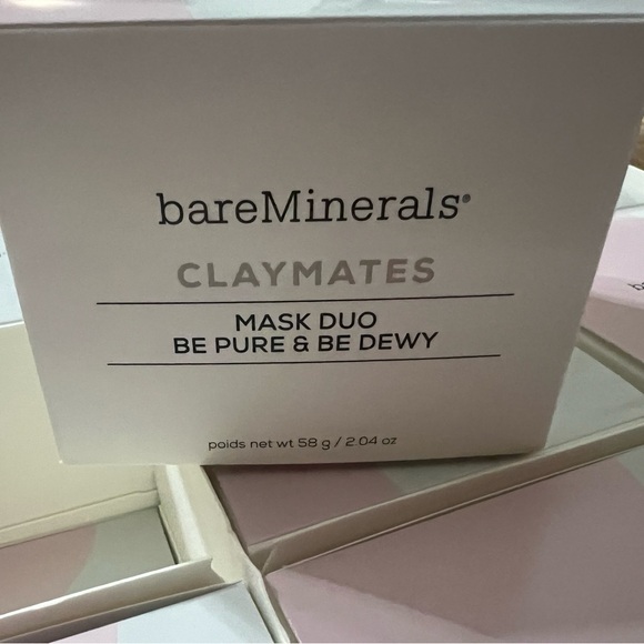 Bareminerals flatmates mask duo BE PURE & BE DEWY BRAND NEW 2.04oz - Picture 3 of 8